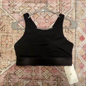 Fabletics Ellie High Support Sports Bra M Black